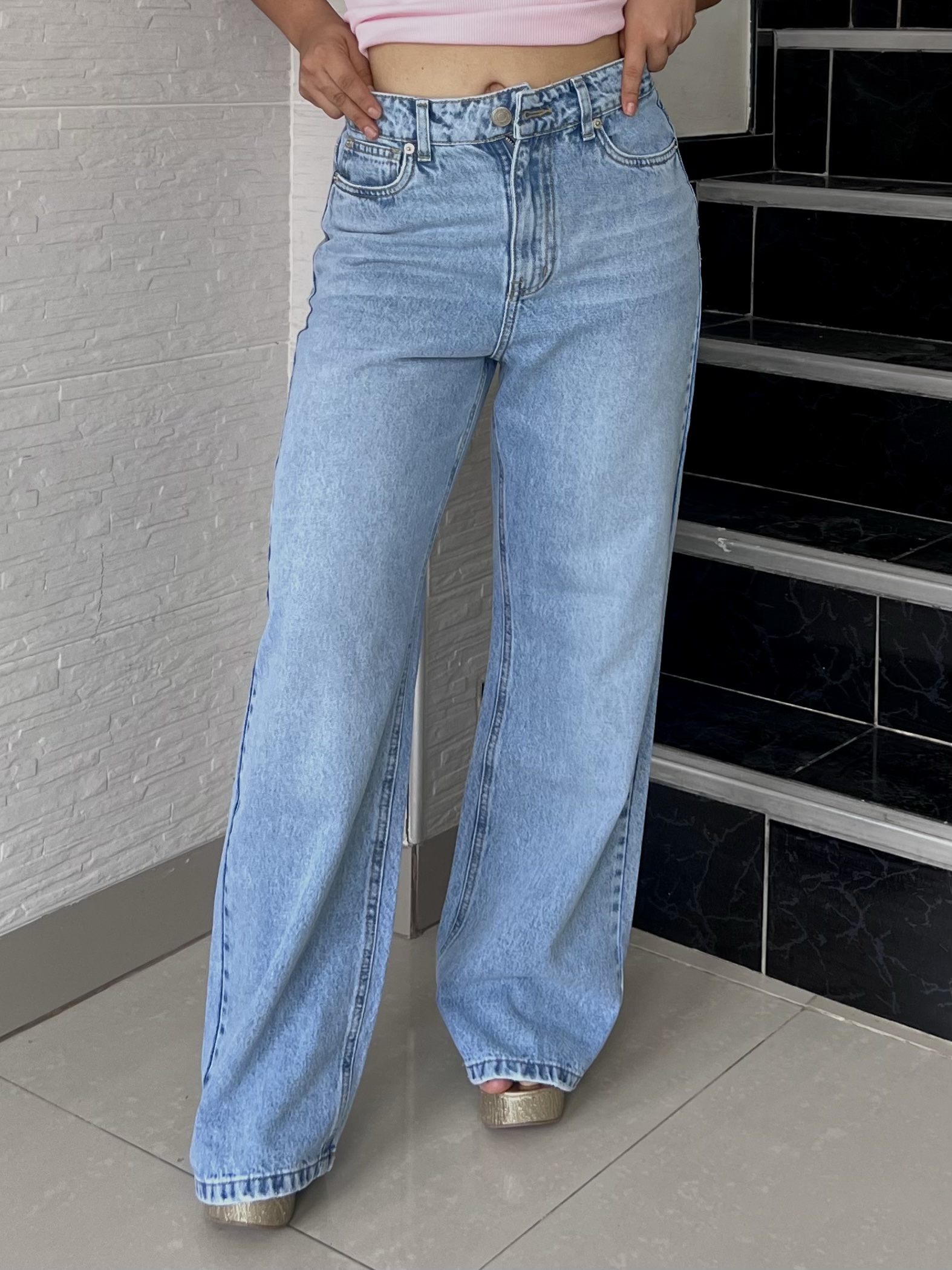 WIDE LEG DENIM CLASICC N26