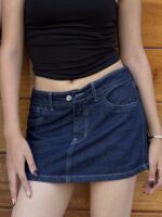 MINI FALDA SHORT DENIM
